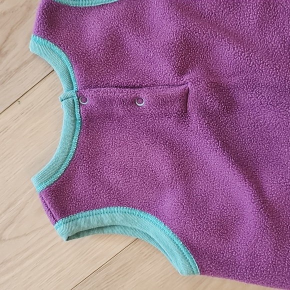 Vintage Baby BUM Equipment Fleece Sleeveless Dress, 24 Months - Picture 7 of 7